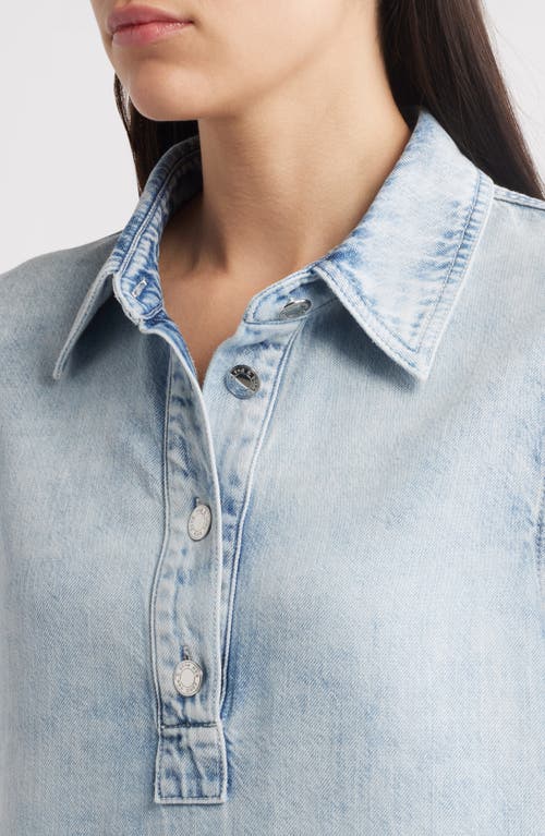 Rag & Bone Blue Ultra Featherweight Jocelyn Denim Minidress