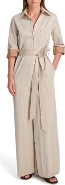TWP All Night Long Stretch Cotton Jumpsuit