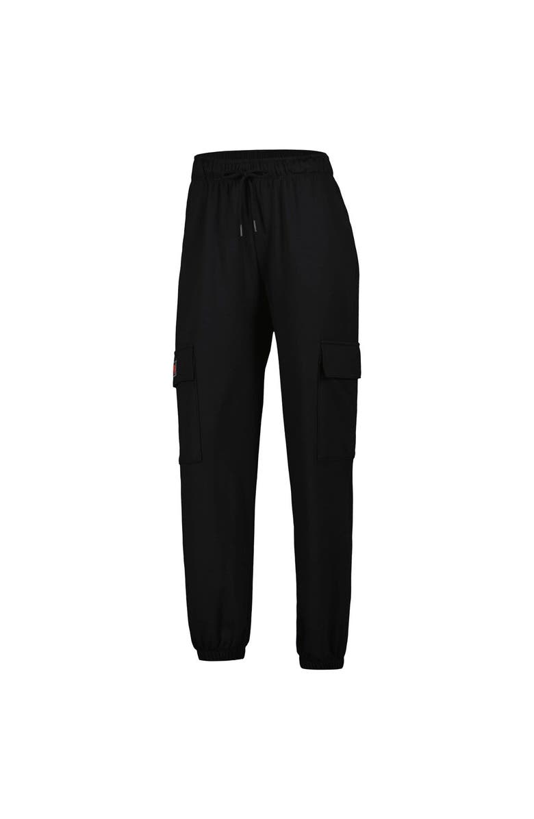 LUSSO Women's Lusso Black Ohio State Buckeyes Mellie Cargo Pants, Alternate, color, Black