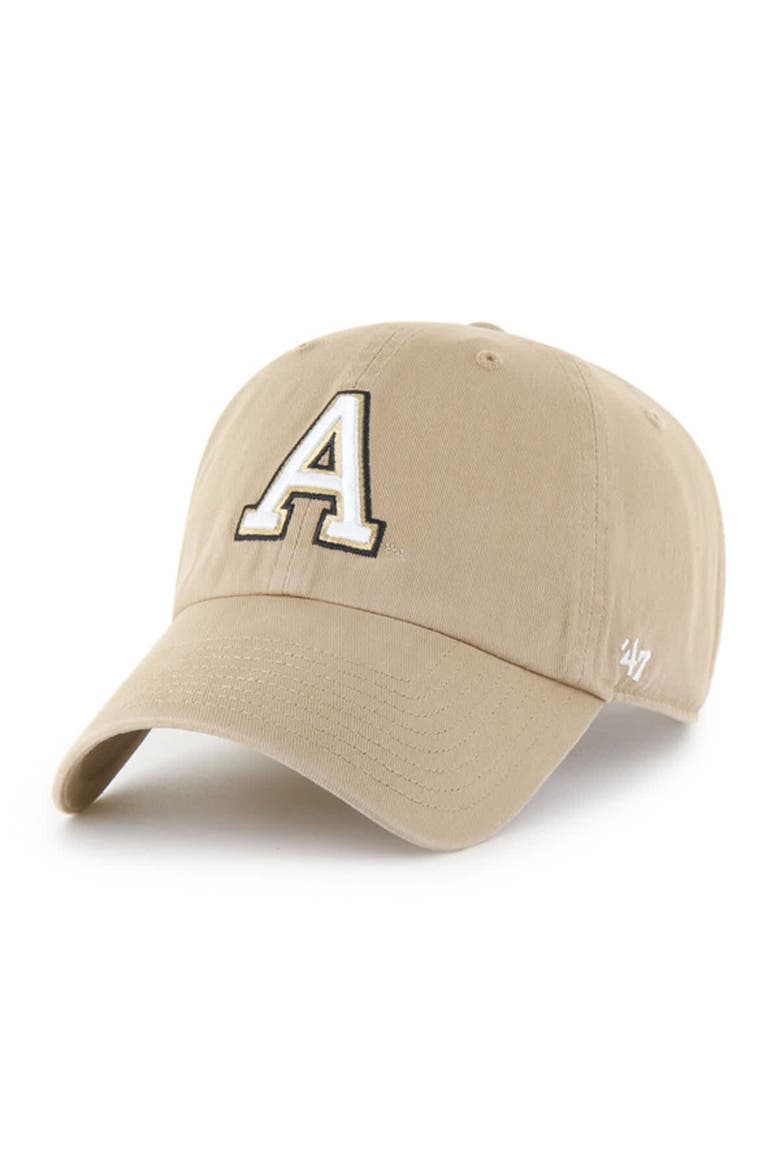 Men's '47 Khaki Army Black Knights Vault Clean Up Adjustable Hat, Main, color, Khaki