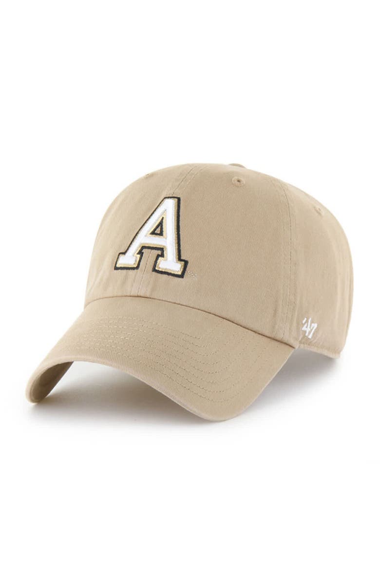 '47 Men's '47 Khaki Army Black Knights Vault Clean Up Adjustable Hat, Main, color, Khaki