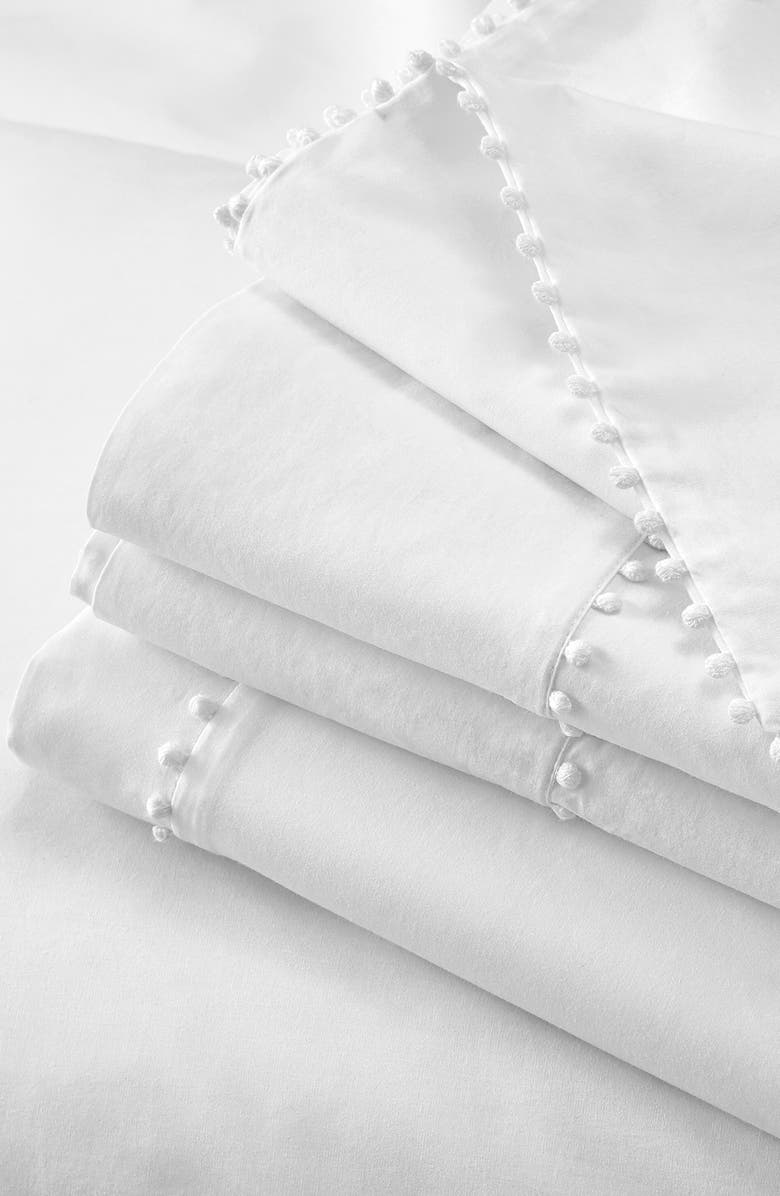 The White Company Avignon 200 Thread Count Flat Sheet, Main, color, 