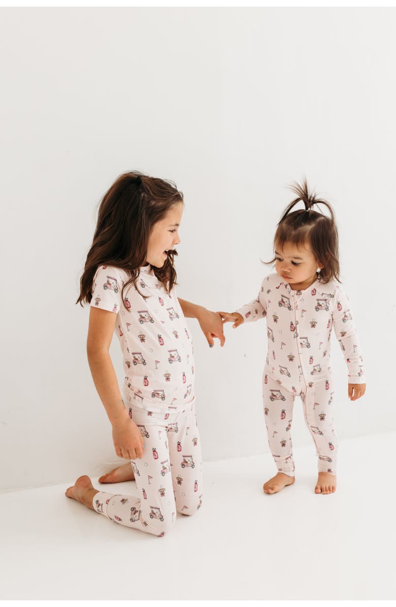 In My Jammers Baseball Zipper Romper, Alternate, color, Pink