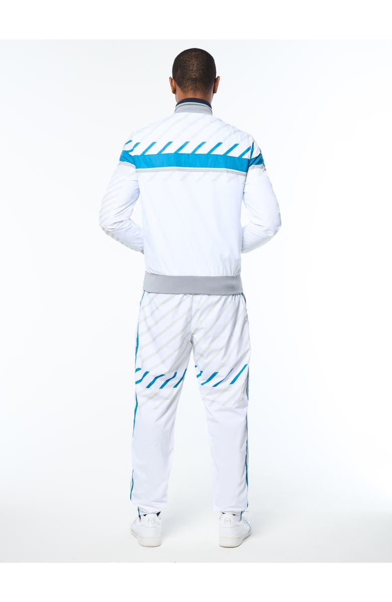 Sergio Tacchini Quadretto Track Jacket, Alternate, color, Brilliant White
