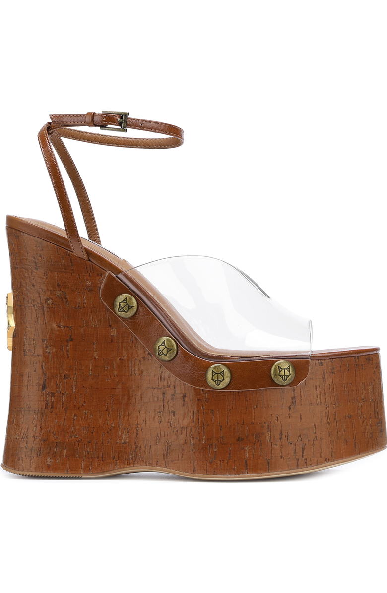 Naked Wolfe Tiger Lilly Heel, Alternate, color, Clear