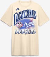 Nike Men's Nike Natural Los Angeles Dodgers Vintage Tri-Blend T-Shirt