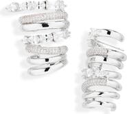 MELANIA CLARA Cubic Zirconia Ear Climbers