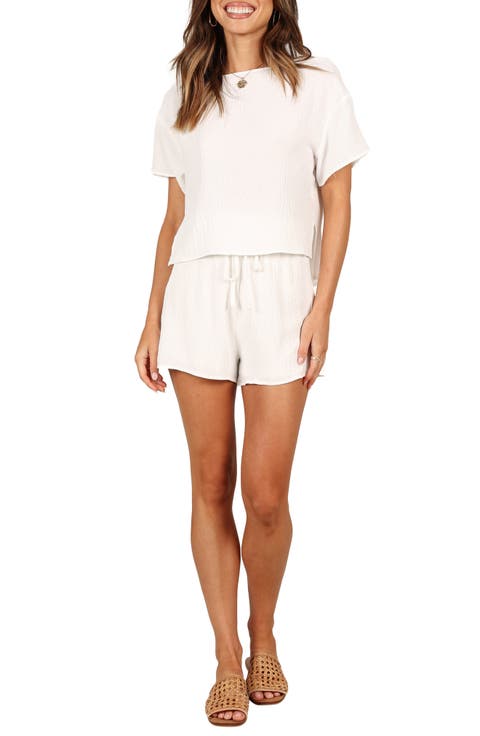 Ittai T-Shirt & High Waist Shorts Set
