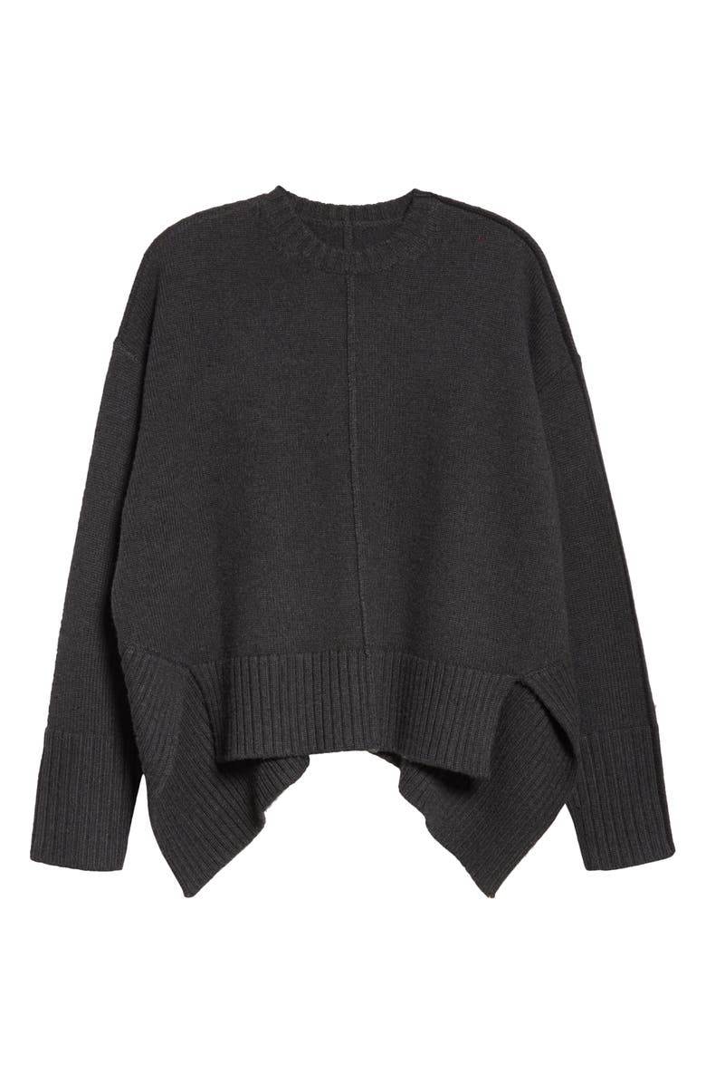 Peter Do Bebe Tattoo Oversize Wool Sweater, Alternate, color,