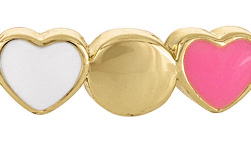 Fzn Kids' Heart Bracelet In Yellow