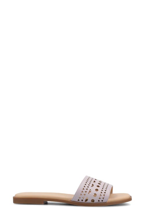 Shop Journee Collection Brodie Slide Sandal In Lilac