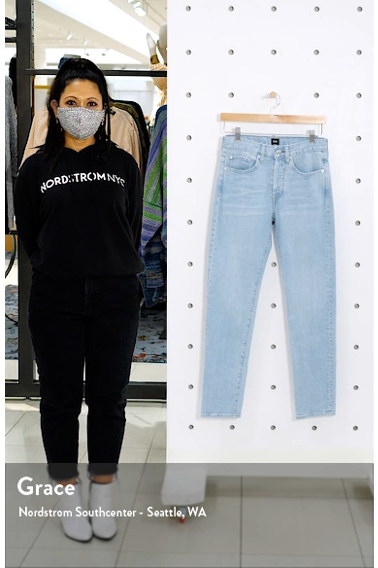 Hana High Waist Ankle Straight Leg Jeans video