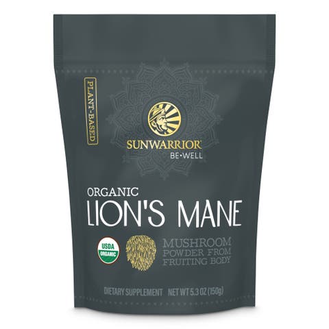 Organic Be Well Lion's Mane Mushroom Powder, 150gm
