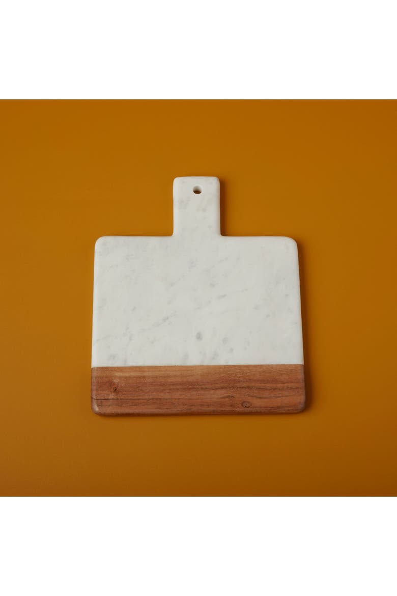 Pavia Square Handle Board, Alternate, color, White