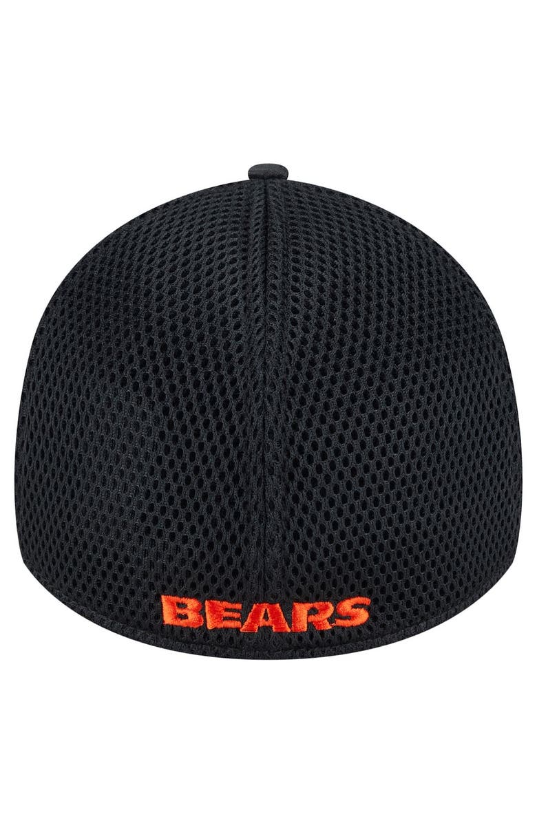 New Era Men's New Era Black Chicago Bears Active Camo 39THIRTY Flex Hat, Alternate, color, 