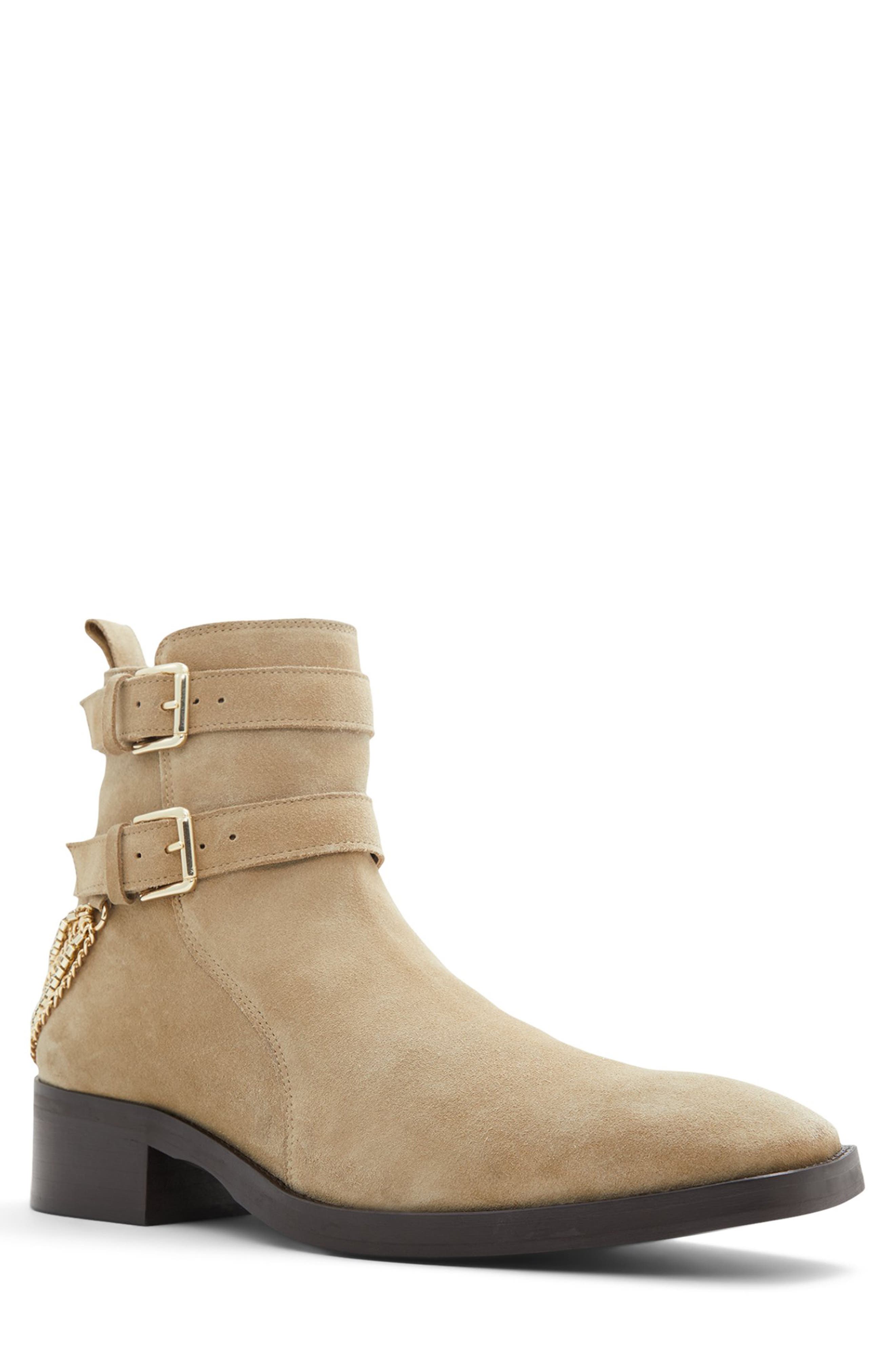 x Jordan Fisher Kairi Moto Boot, Main, color, OTHER DARK BEIGE