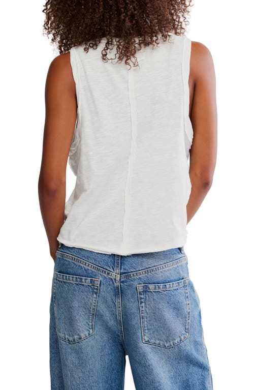 Shop Free People Easy Ruffle Tank