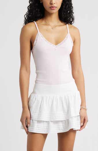 Lace Trim V-Neck Camisole