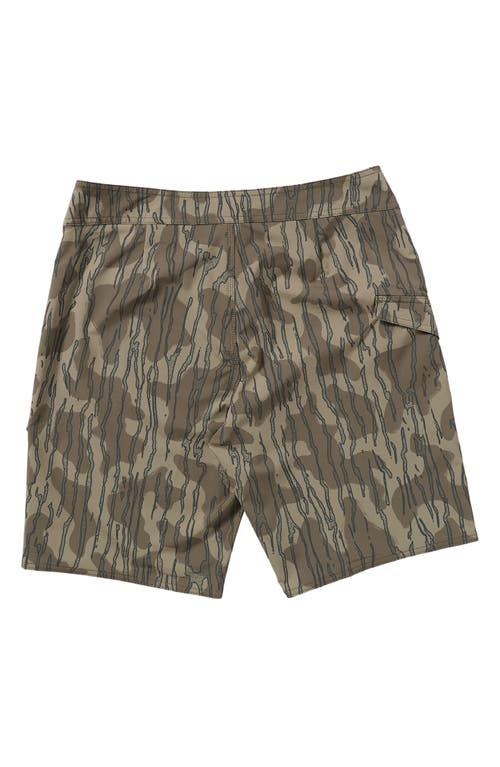 Volcom Lido Solid Mod Board Shorts In Brindle