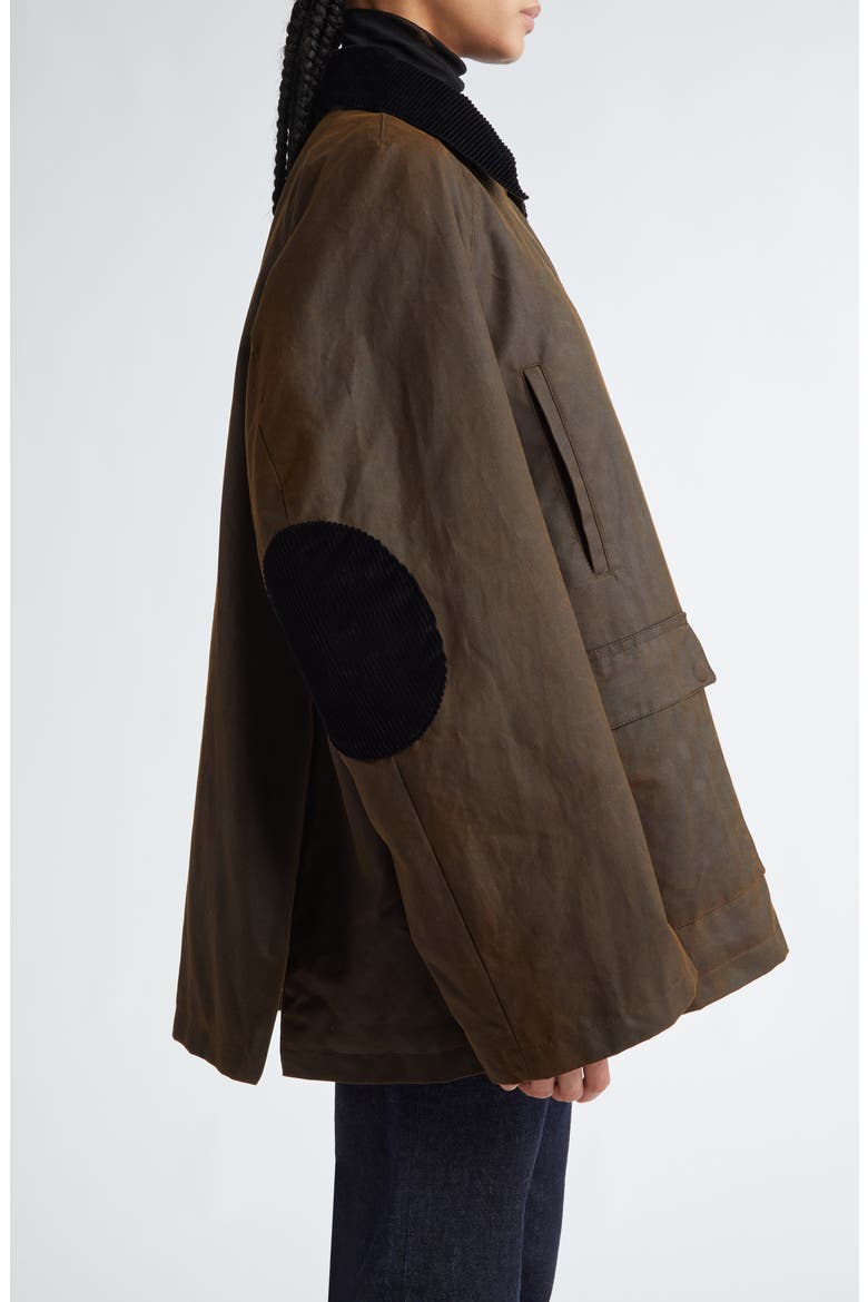 Country Waxed Organic Cotton Jacket, Alternate, color, BARK