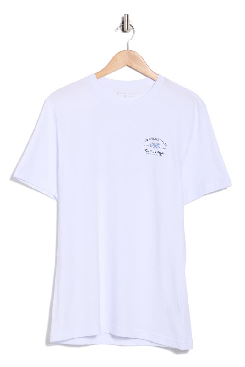 Kayaker Cotton Graphic T-Shirt, Alternate, color, WHITE