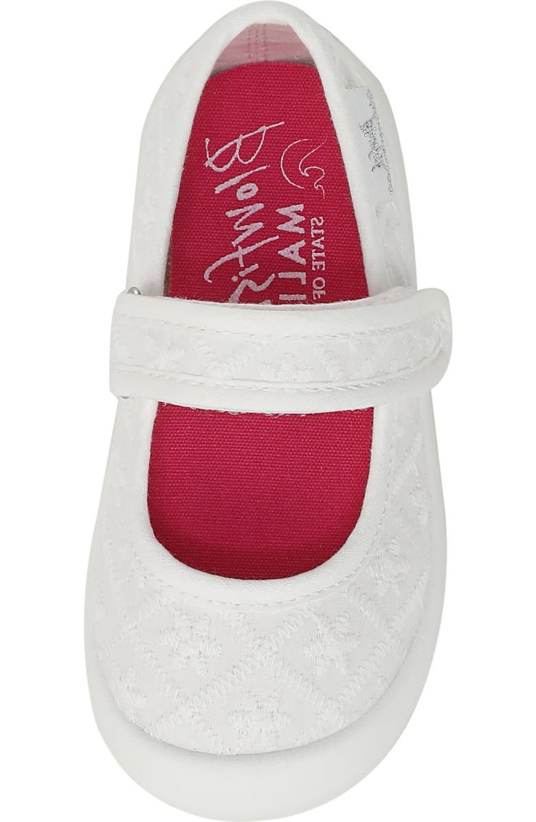 Blowfish Malibu Kids' Brave-T Mary Jane Sneaker, Alternate, color, White