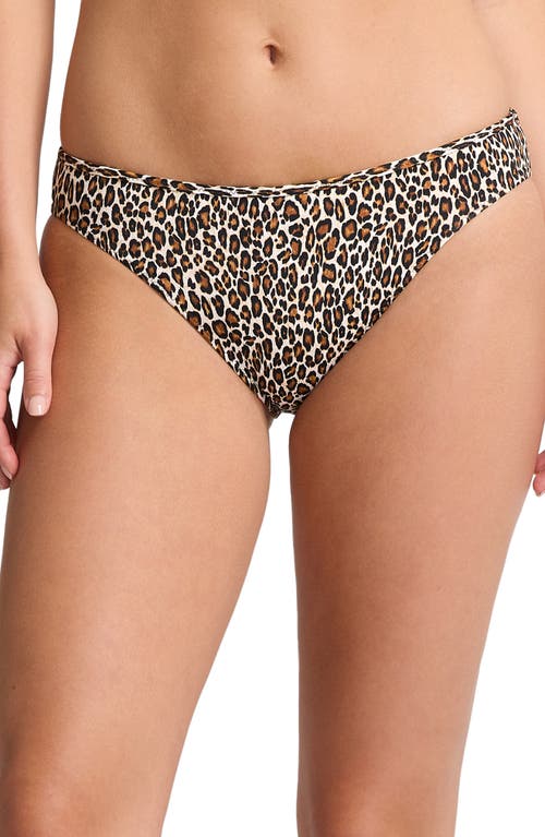 Tommy Bahama Lily Cat Reversible Hipster Bikini Bottoms In Black Rev