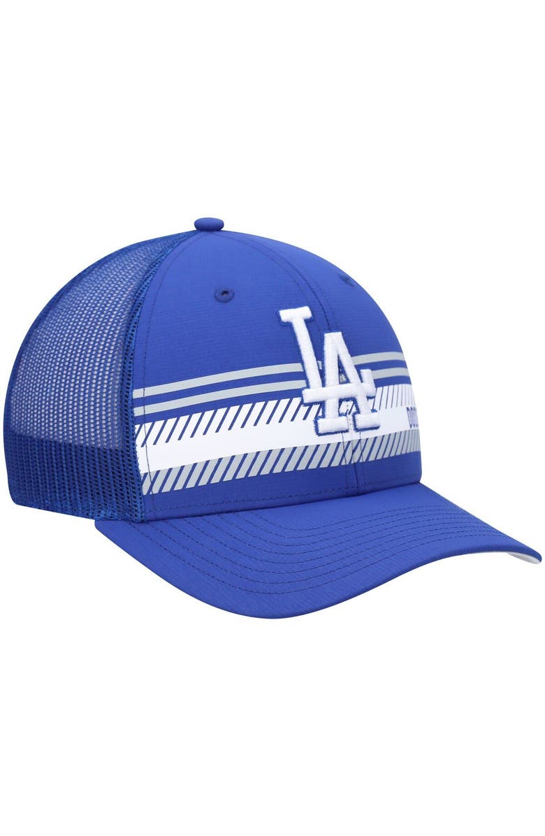'47 Men's '47 Royal Los Angeles Dodgers Cumberland Trucker Snapback Hat, Alternate, color, Royal