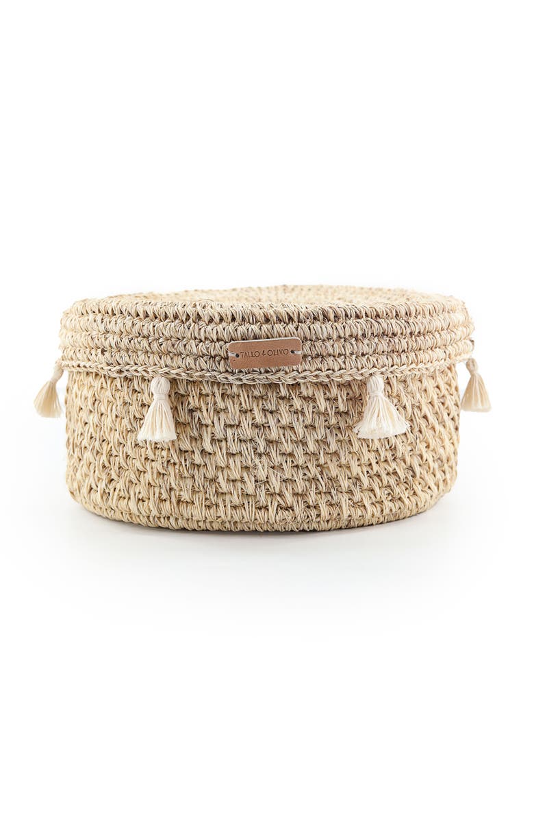 Tallo de Olivo Tortilla Basket, Main, color, Natural
