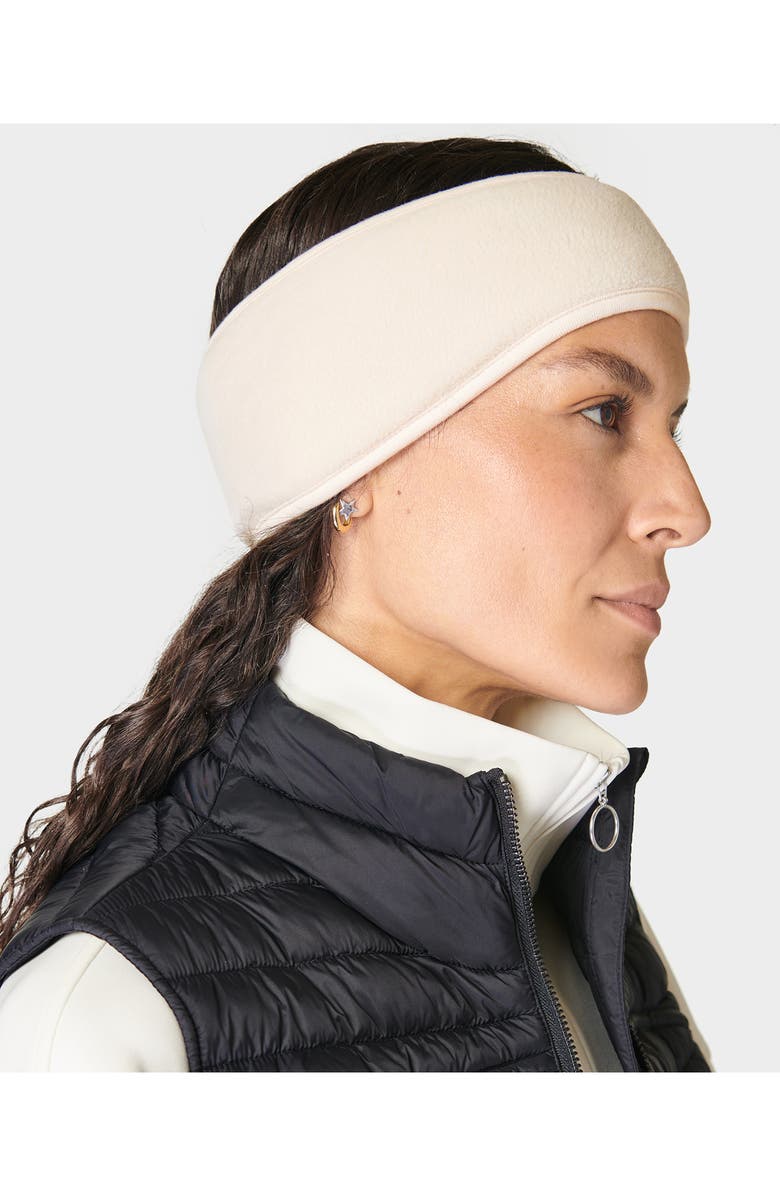 Sweaty Betty High Pile Fleece Reversible Ear Warmer Headband, Alternate, color, 