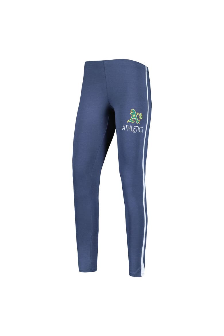 Women's Concepts Sport Charcoal/White Oakland Athletics Sonata T-Shirt & Leggings Sleep Set, Alternate, color, Charcoal
