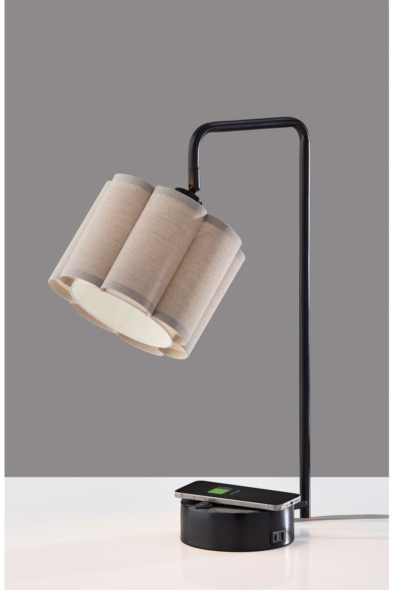Dover Supercharger Desk Lamp, Alternate, color, BLACK