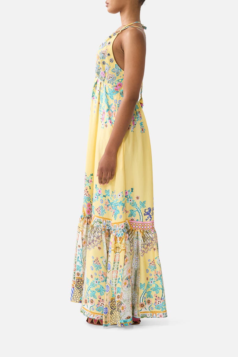 Tiered Dress With Hardware, Alternate, color, Barcelona Bebé