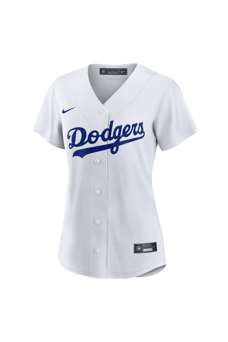 Women's Nike Enrique Hernández White Los Angeles Dodgers Home Replica Jersey, Alternate, color, White