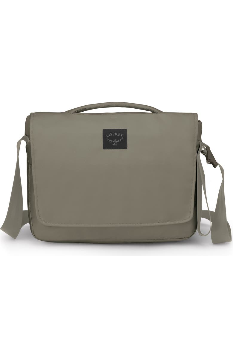 Osprey Aoede Messenger Bag, Main, color, Tan Concrete