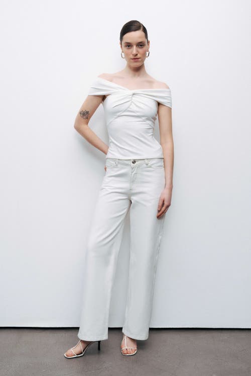 NOCTURNE NOCTURNE TWIST DETAIL BLOUSE