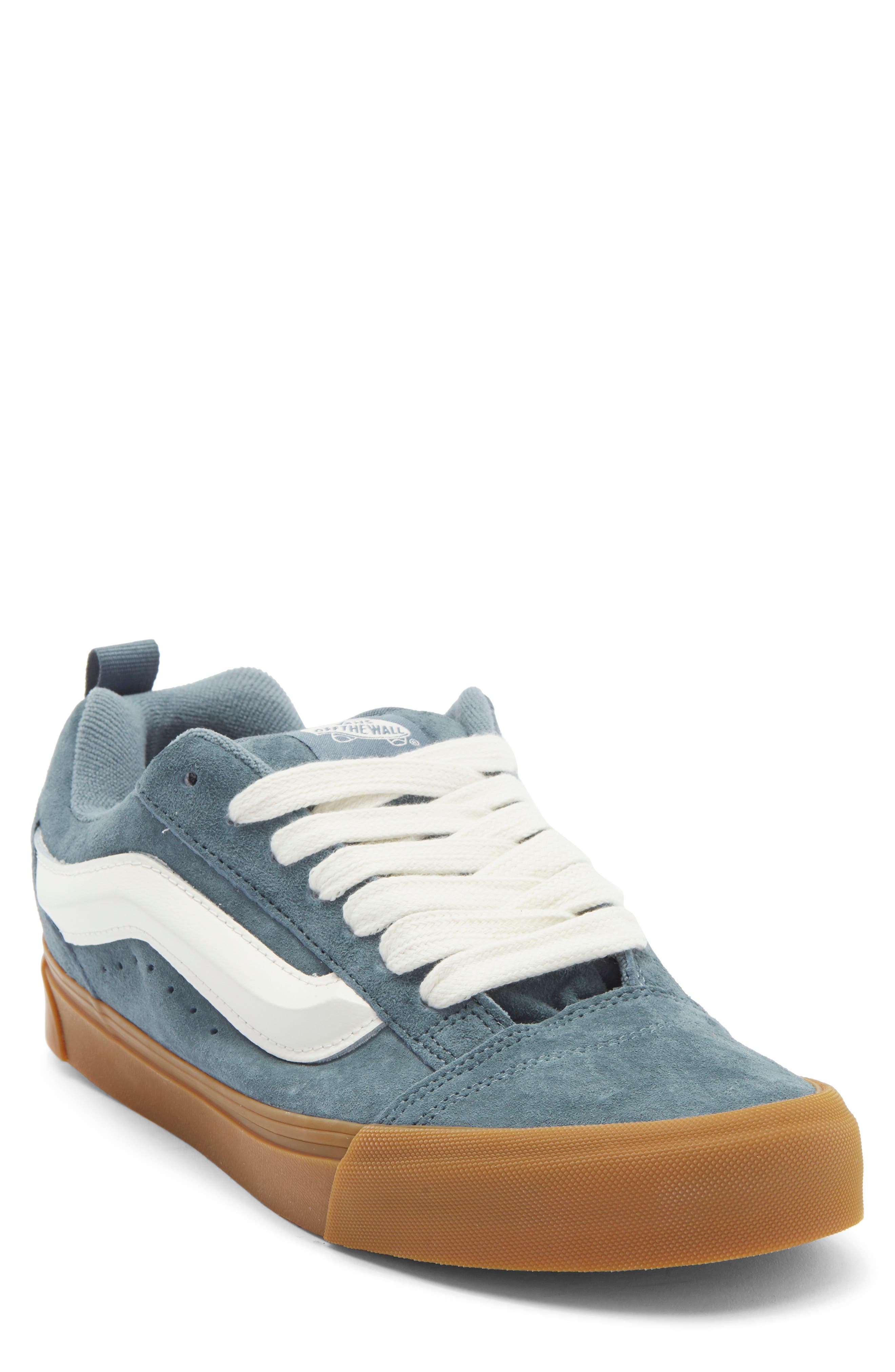 Vans Knu Skool Sneaker, Main, color, Pig Suede Stormy Weather