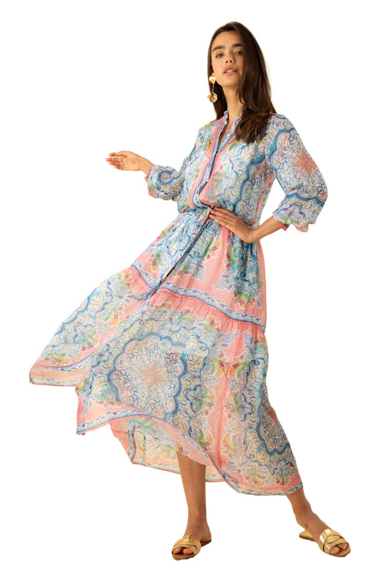 Hale Bob Halo Jersey Maxi Dress, Main, color, 