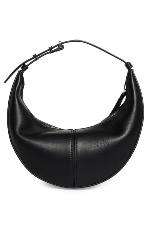 Proenza Schouler Slide Mini Paneled Leather Shoulder Bag In Black