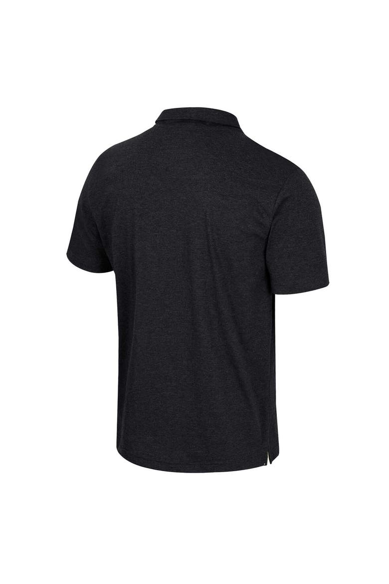 Men's Colosseum  Black Colorado Buffaloes No Problemo Polo, Alternate, color, Black