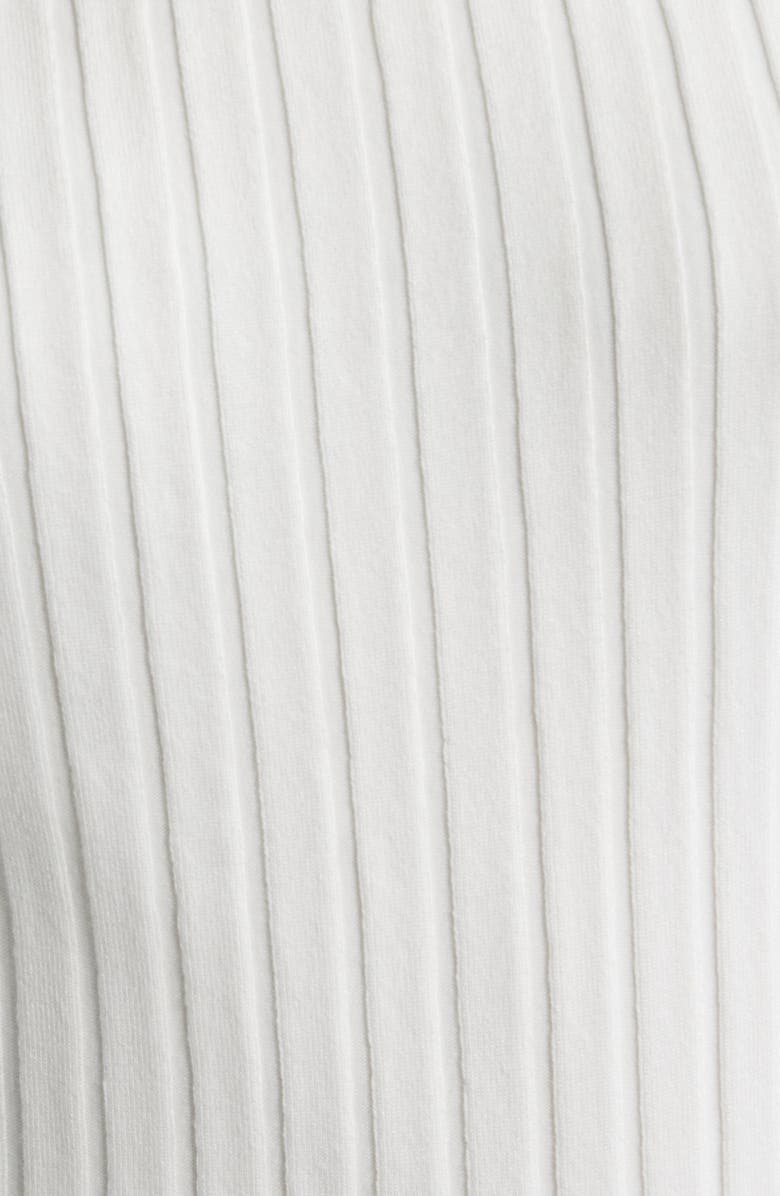 Bernardo Bateau Neck Rib Tank, Alternate, color, Bright White