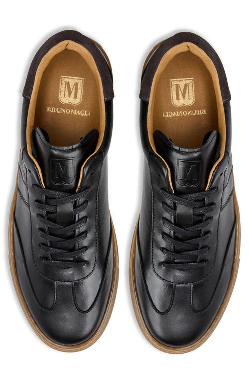 Bruno Magli Nate Low Top Sneaker In Black