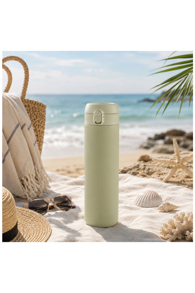 Leo 24-Ounce Stainless Steel Thermal Water Bottle, Alternate, color, SAGE