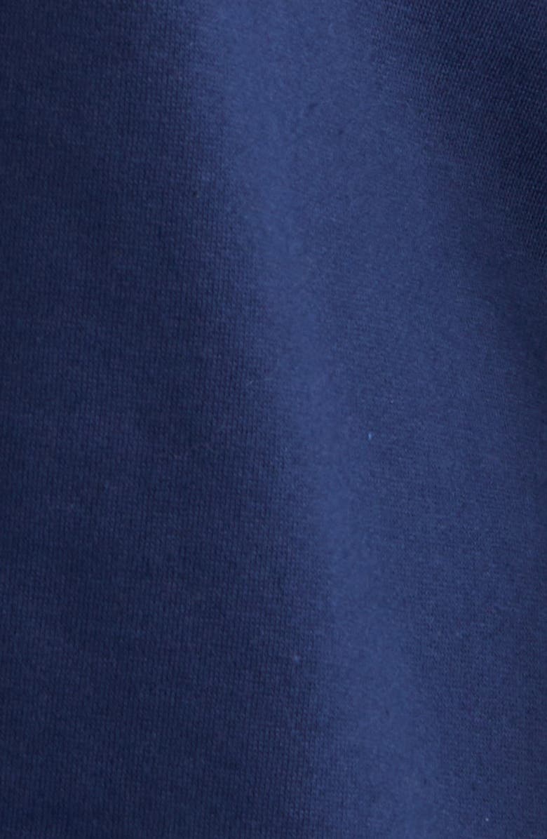 WEAR by Erin Andrews Women's WEAR by Erin Andrews Navy Dallas Mavericks Pieced Quarter-Zip Hoodie Jacket, Alternate, color, Navy