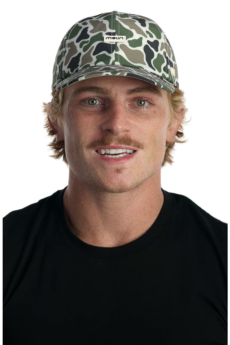 The Legend Hydro Camo Performance Dad Hat, Alternate, color, DUCK CAMO