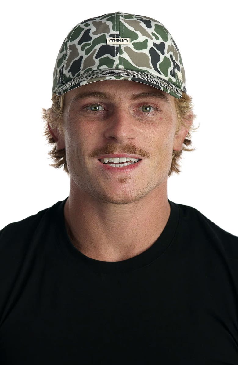 Melin The Legend Hydro Camo Performance Dad Hat, Alternate, color, Duck Camo