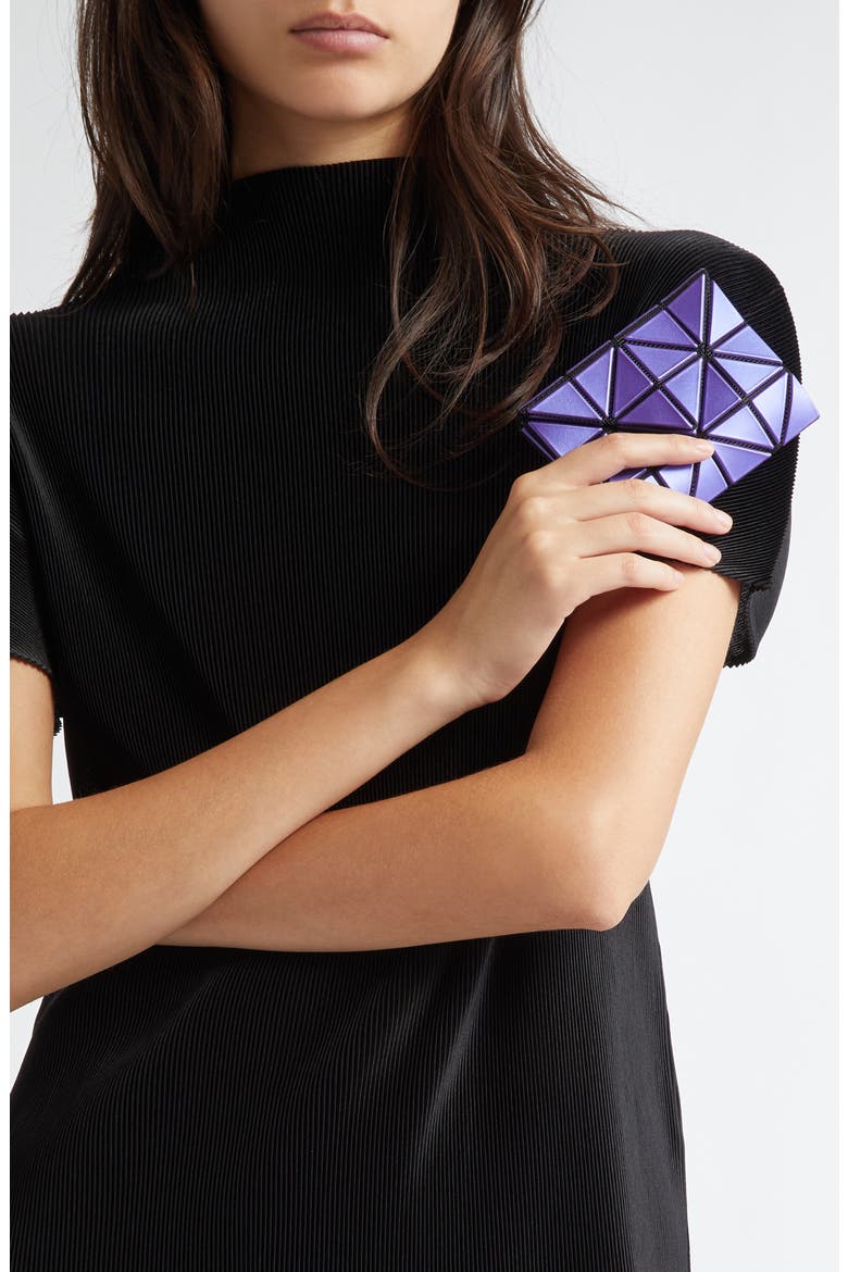 Metallic Card Case, Alternate, color, PURPLE