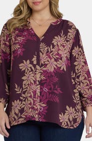 NYDJ Pintuck Top