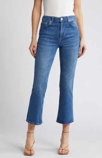 Rails Sunset High Waist Slim Fit Crop Flare Jeans