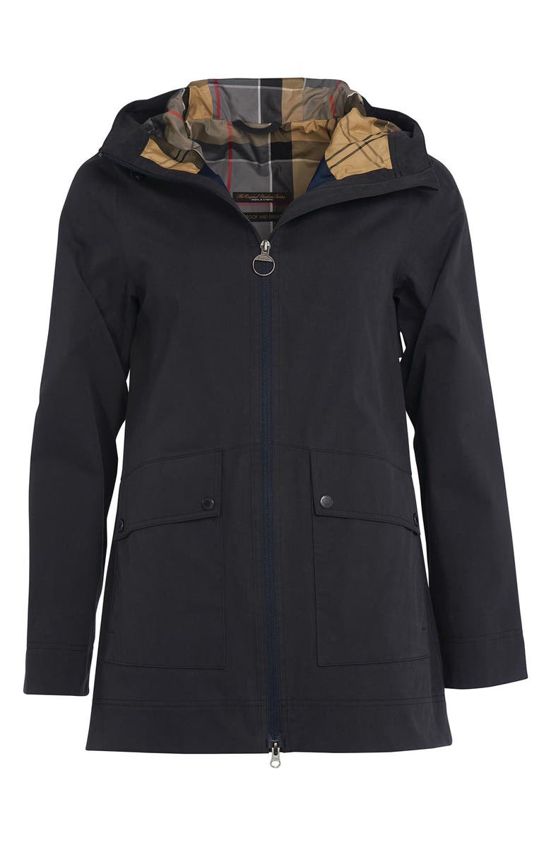 Barbour Armeria Waterproof Hooded Jacket, Alternate, color,